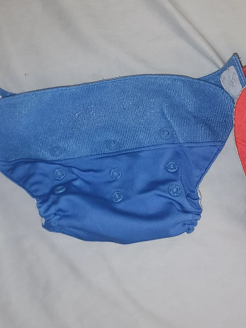 Reusable Blue Kids Cloth Diaper Cover - Unsigned Brand
